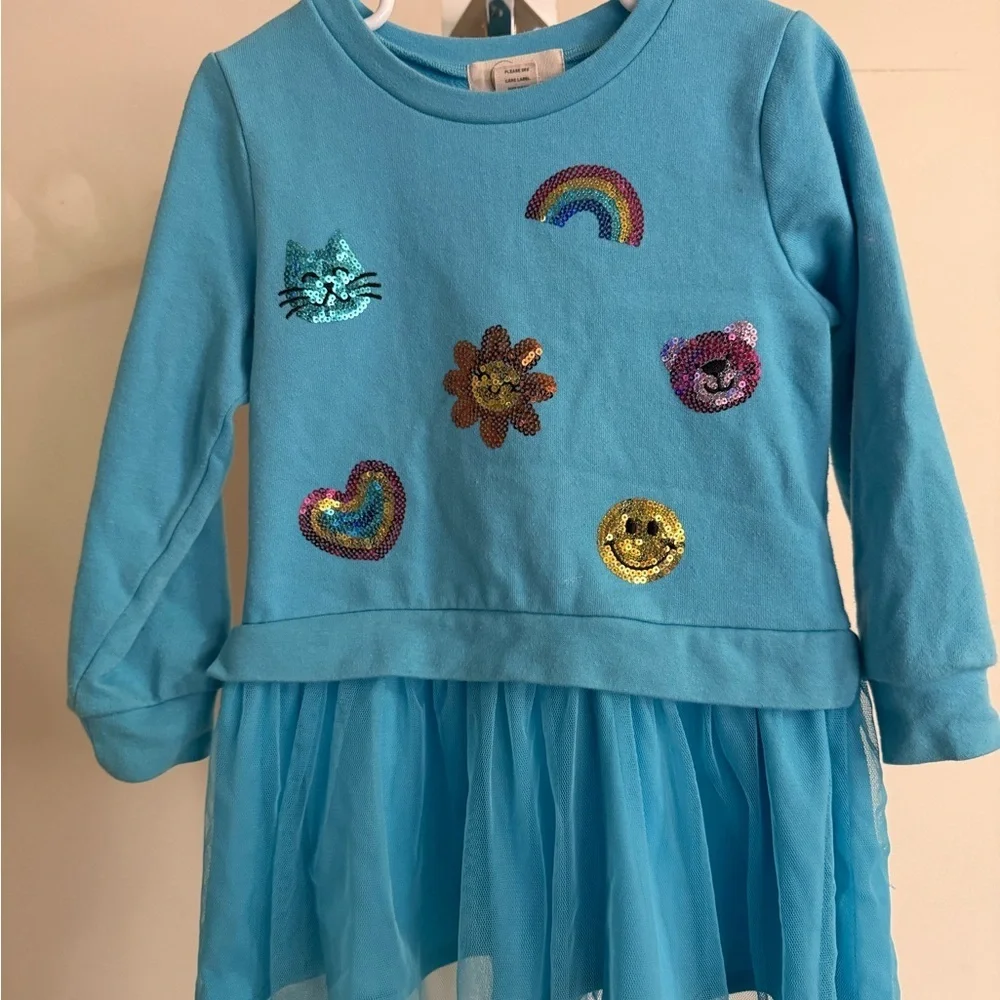 Peek Sequin Fun Patches Dress